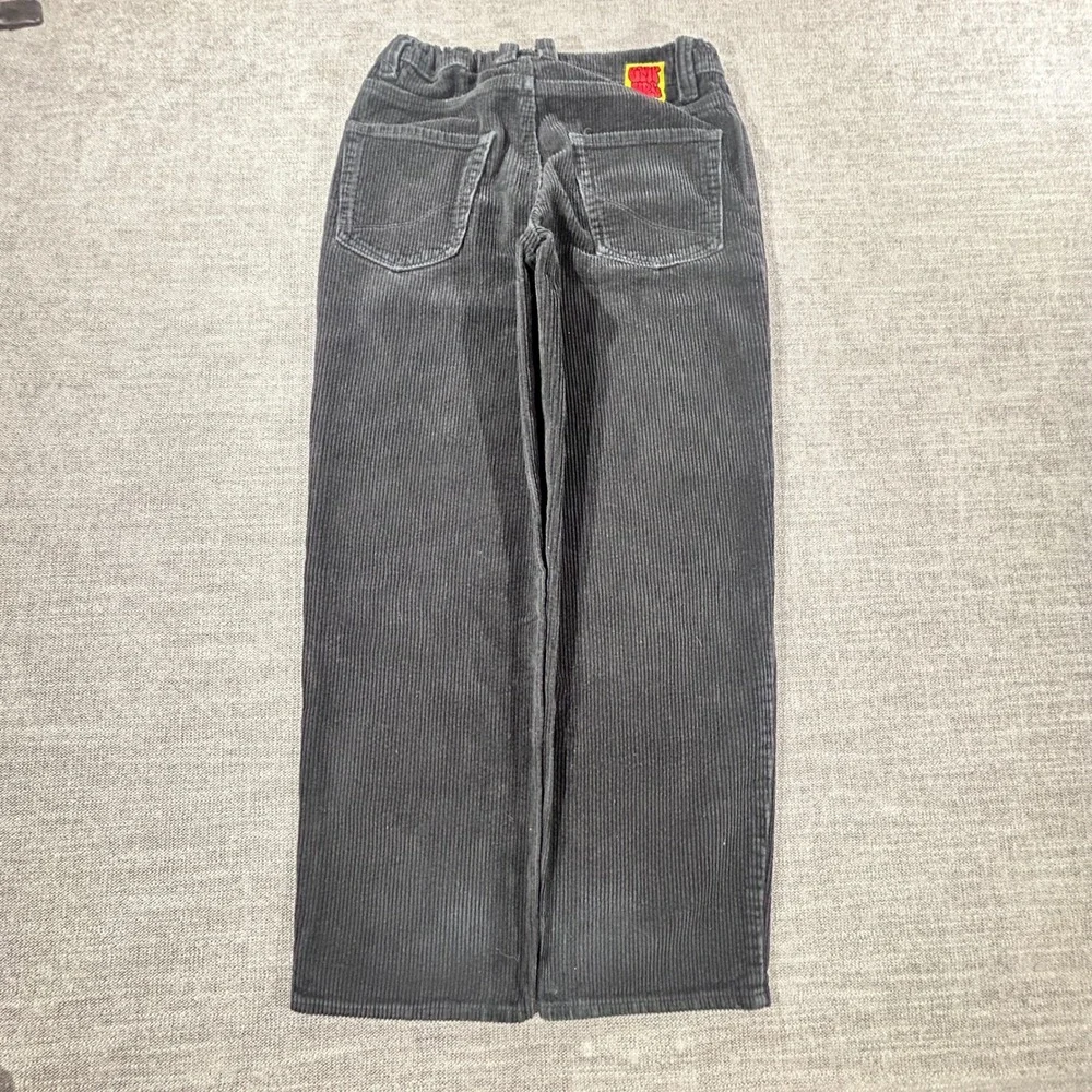 Empyre Corduroy Pants Mens 28 Black Good Skate Baggy Wide Wale Straight Leg